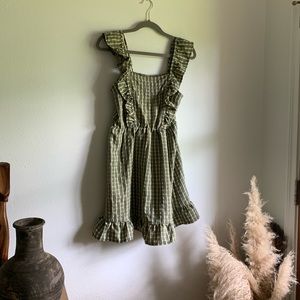 Checkered Summer Dress